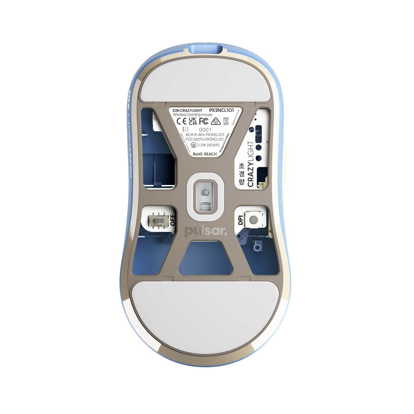 X2N CrazyLight Mini Gaming Mouse