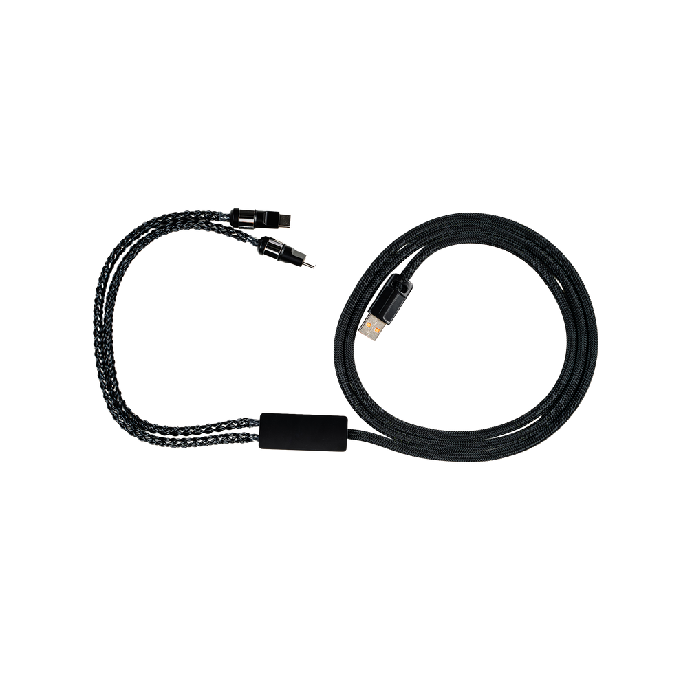 Wraith Cable Wraith Dual Output Braided Cable – Waimers