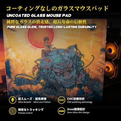 TALONGAMES ULTRAPAD P2 暁獅 Akatsukijishi Glasspad