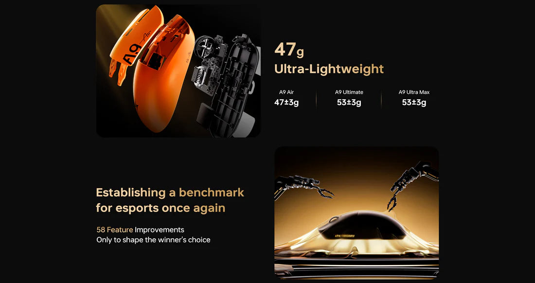 ATK A9 Wireless Mouse