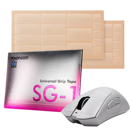 TALONGAMES SG-1 Universal Transparent 0.27mm Ultra-Thin Mouse GripTape