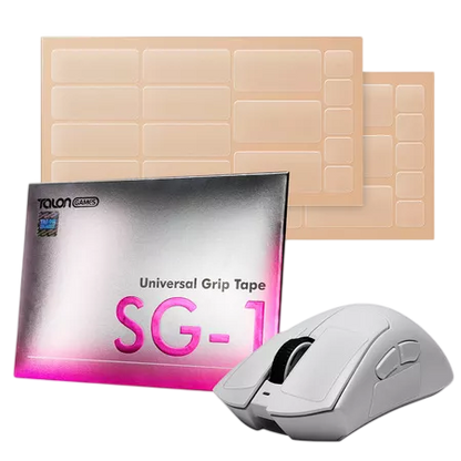 TALONGAMES SG-1 Universal Transparent 0.27mm Ultra-Thin Mouse GripTape