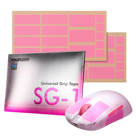 TALONGAMES SG-1 Universal Transparent 0.27mm Ultra-Thin Mouse GripTape