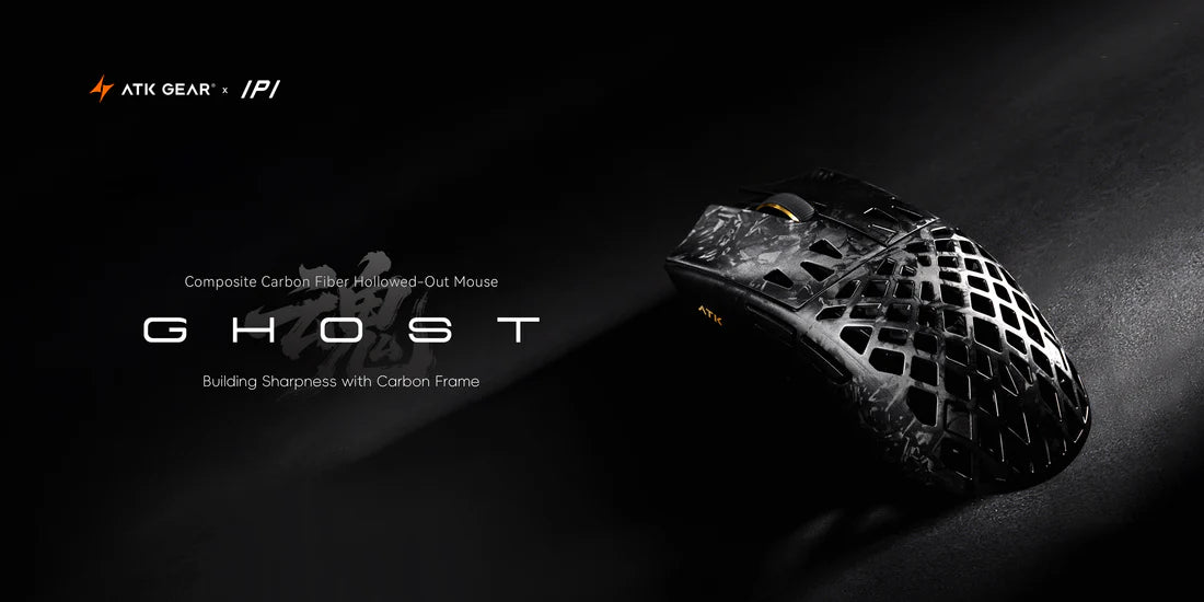 ATK Blazing Sky GHOST Hollow Carbon Fiber Wireless Gaming Mouse