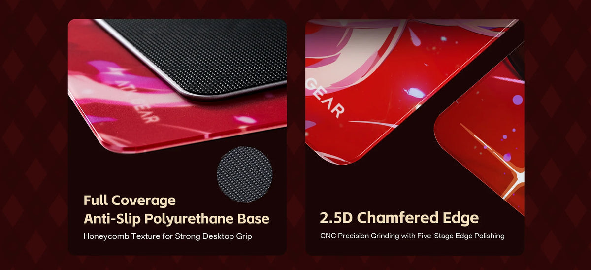 ATK Crimson Limited Edition Glass MousePad