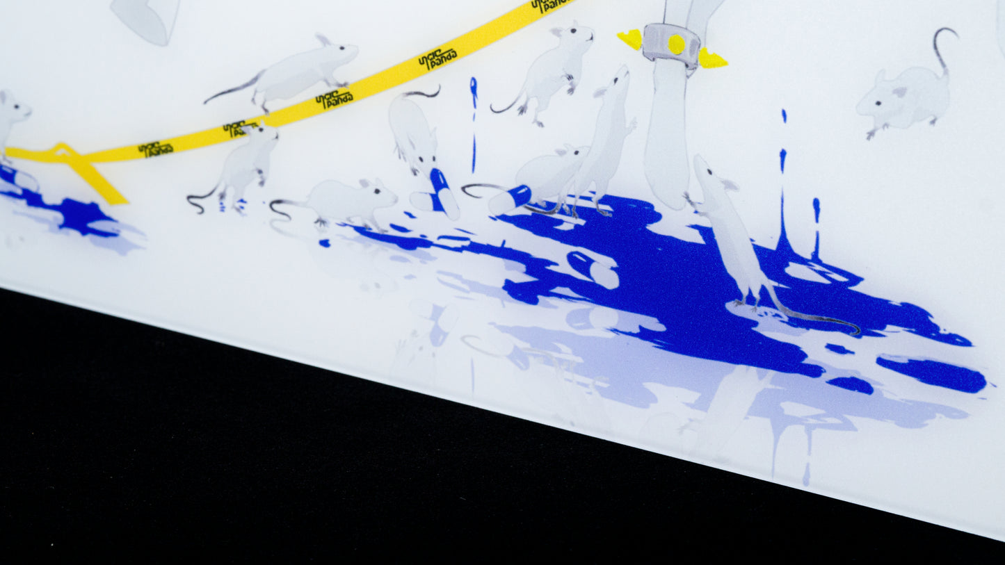 UnclePanda Ink Azure Glasspad