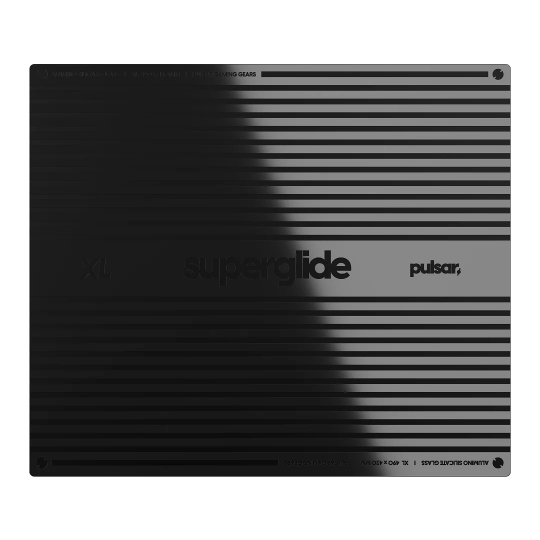 [Bruce Lee 85th Edition] Superglide 3 Glass Mousepad XL - NAVY