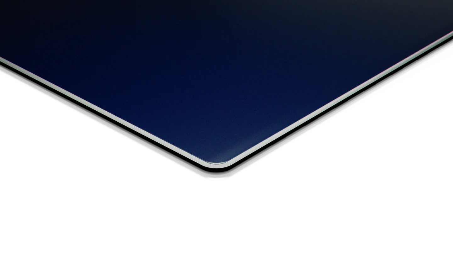 [Bruce Lee 85th Edition] Superglide 3 Glass Mousepad XL - NAVY