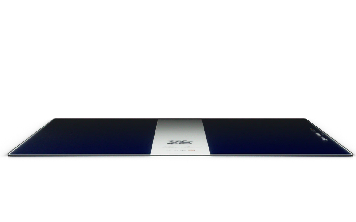 [Bruce Lee 85th Edition] Superglide 3 Glass Mousepad XL - NAVY