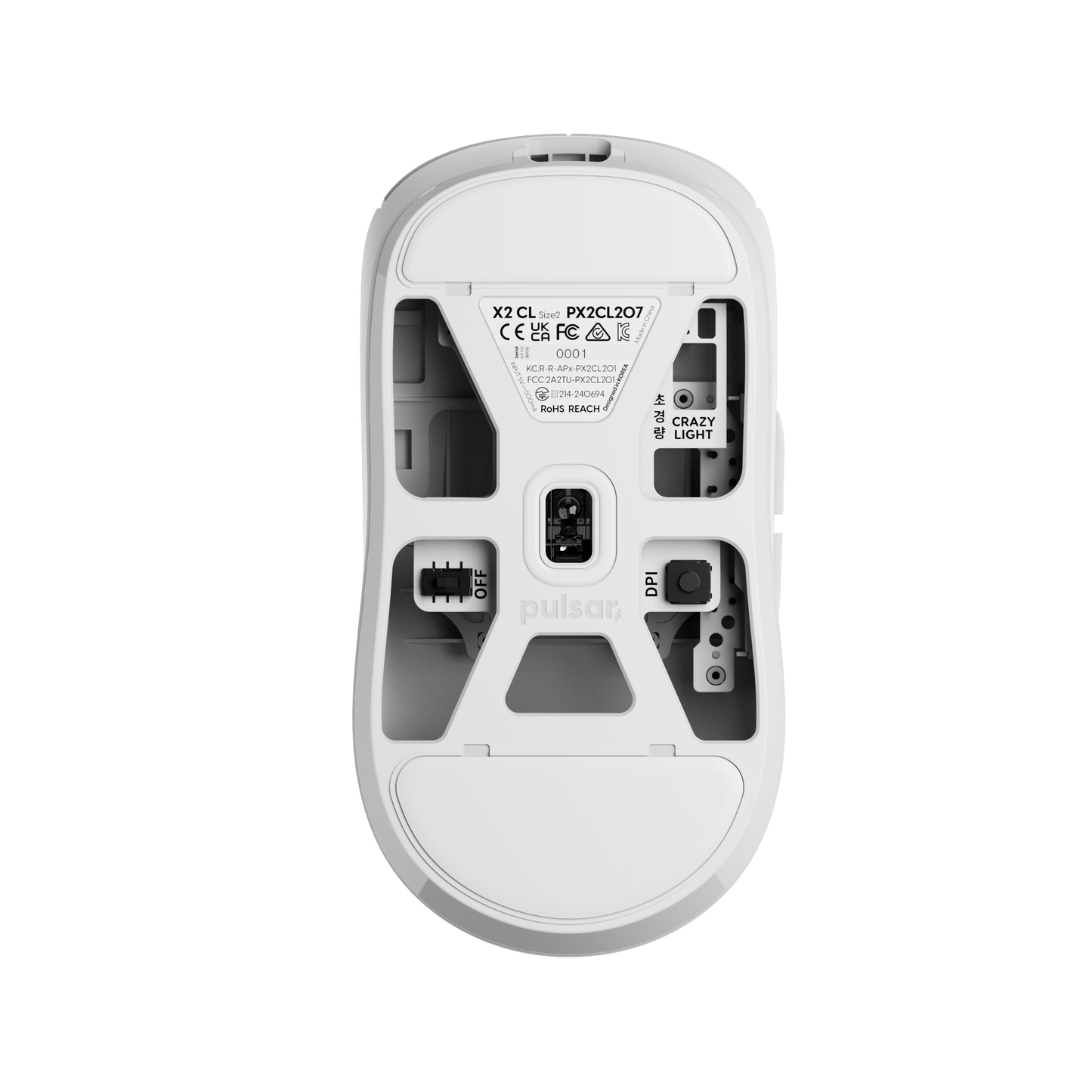 X2 CrazyLight Medium Gaming Mouse