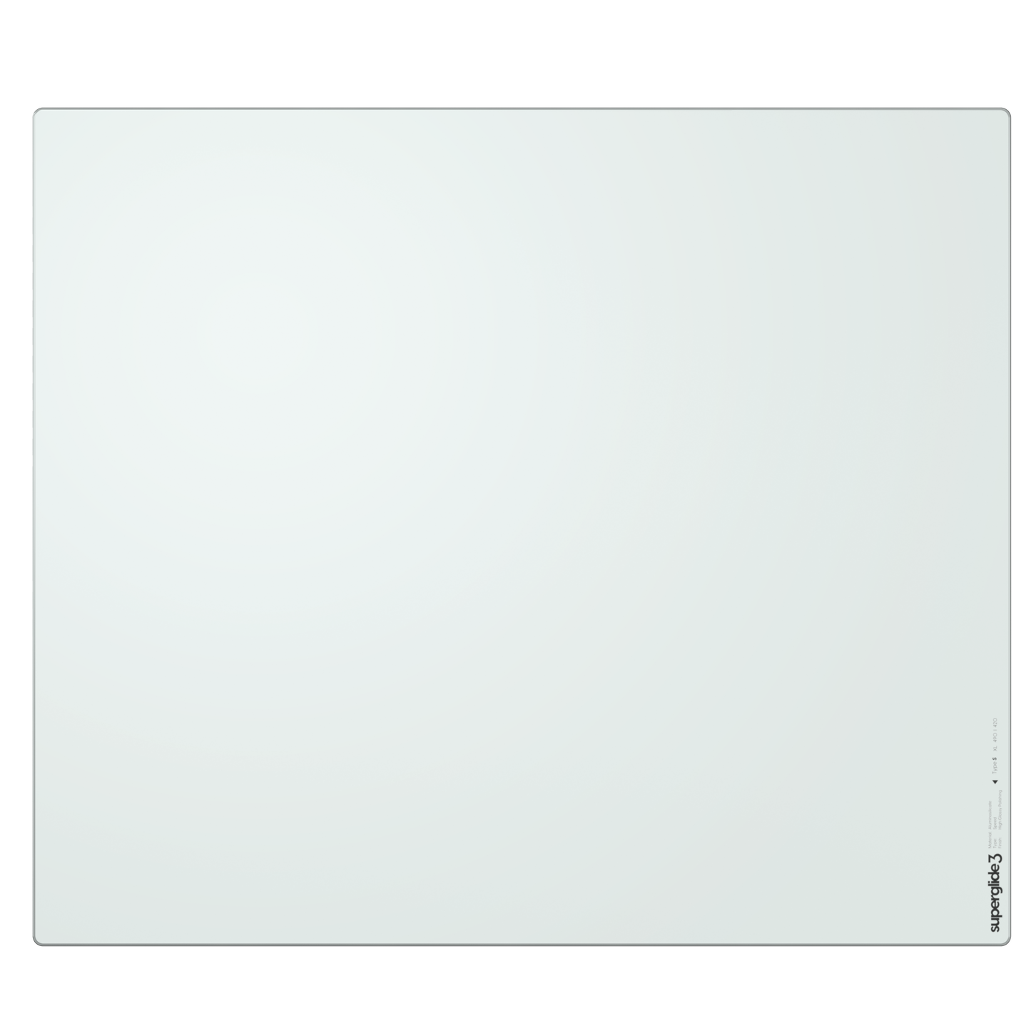 Superglide3 Glass Mousepad - Type S