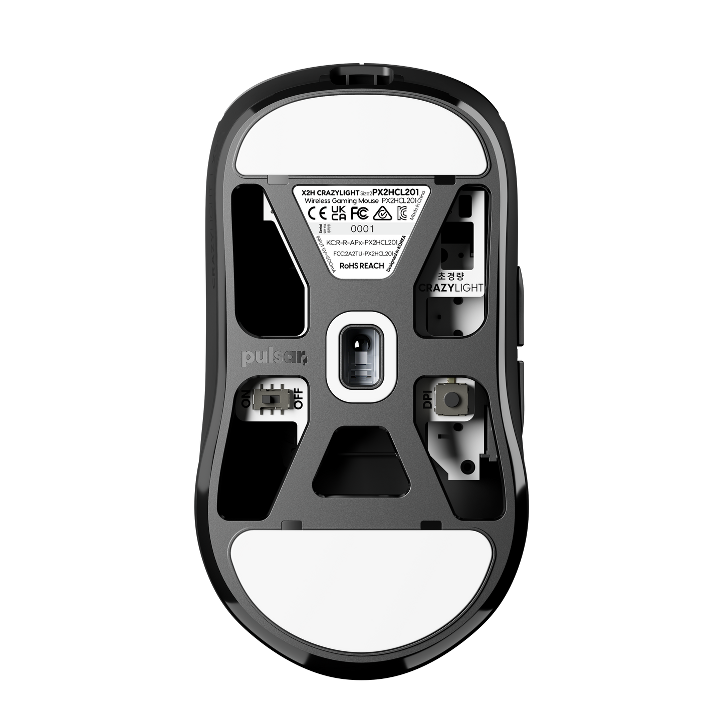 X2H CrazyLight Medium Gaming Mouse