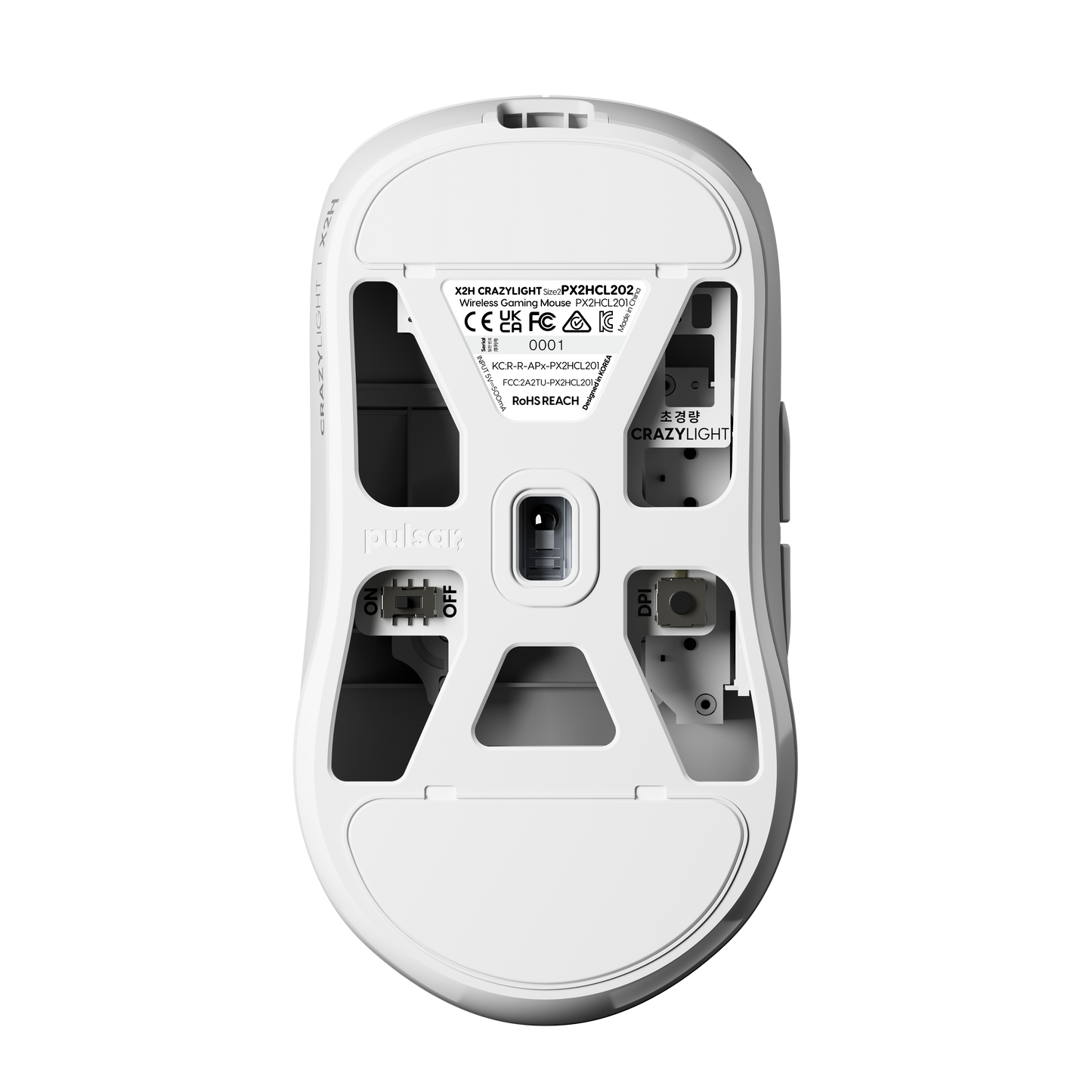 X2H CrazyLight Medium Gaming Mouse