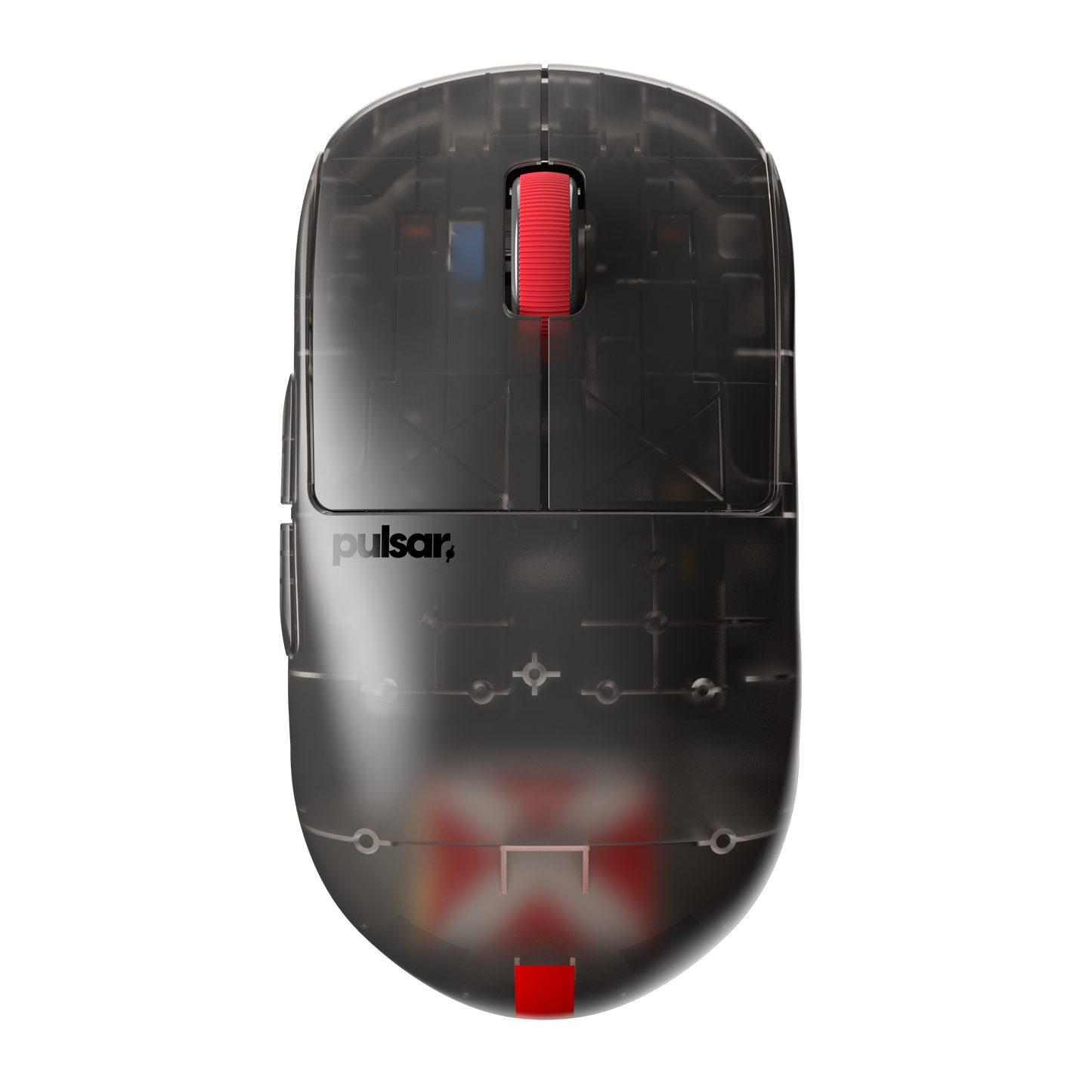 X2H Mini Gaming Mouse [Clear Black Edition]