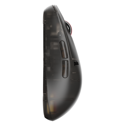 X2H Mini Gaming Mouse [Clear Black Edition]