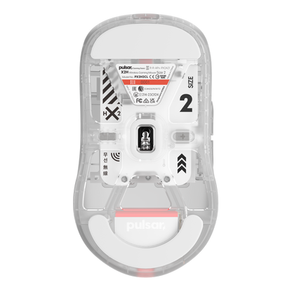 X2H Mini Gaming Mouse [Super Clear Edition]