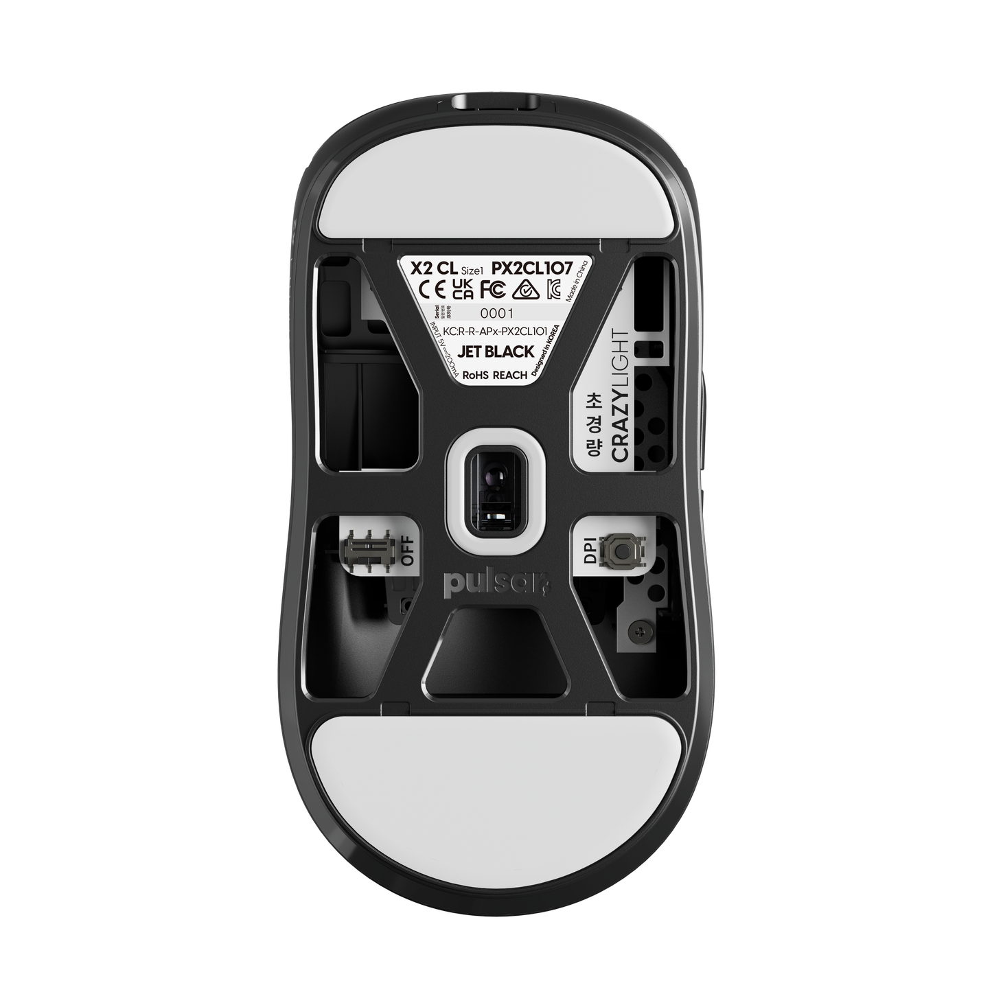 X2 Crazylight Mini Gaming Mouse