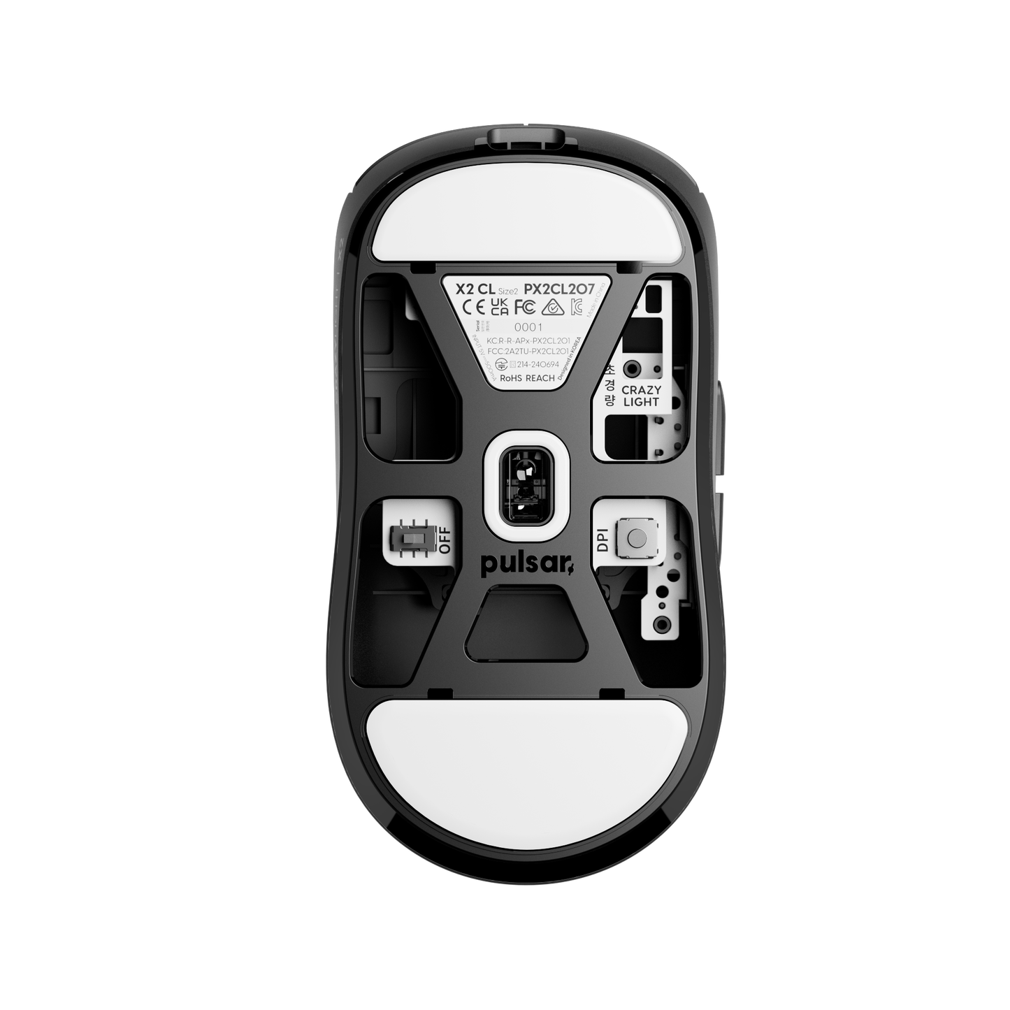 X2 CrazyLight Medium Gaming Mouse