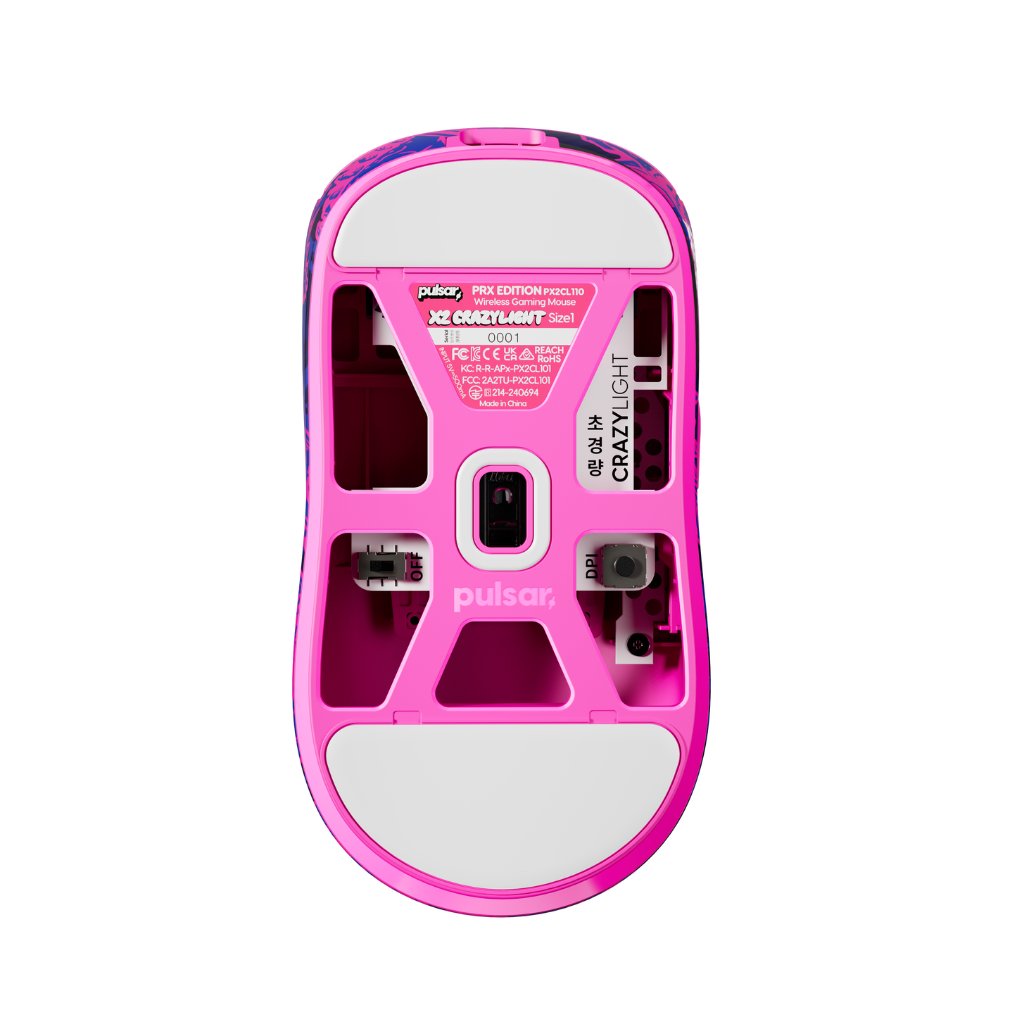 X2 Crazylight Mini Gaming Mouse