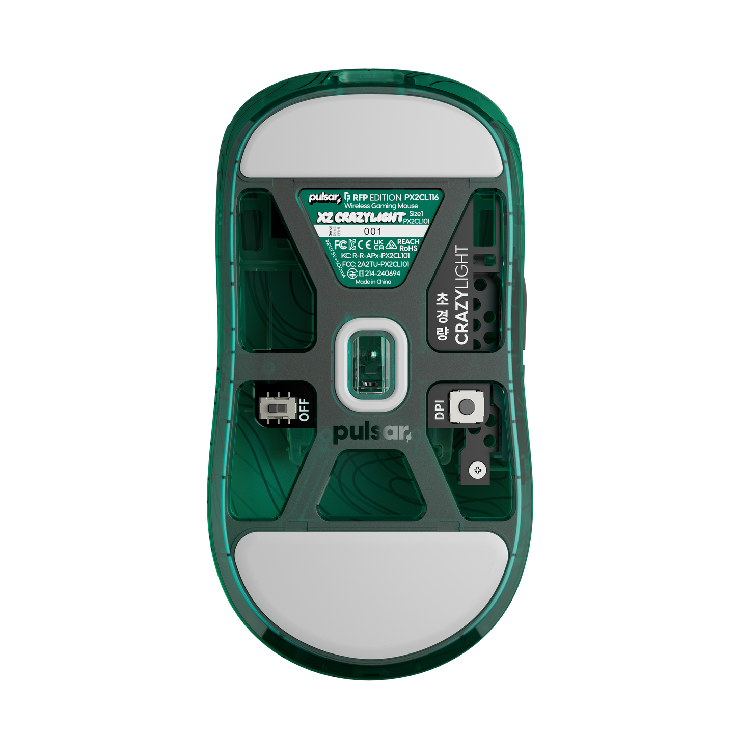 X2 Crazylight Mini Gaming Mouse