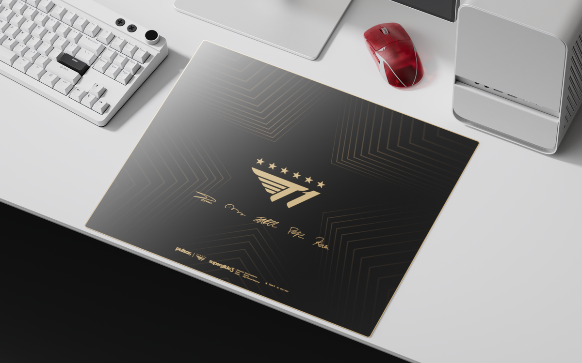 Pulsar x T1 Gold Edition Superglide Glasspad
