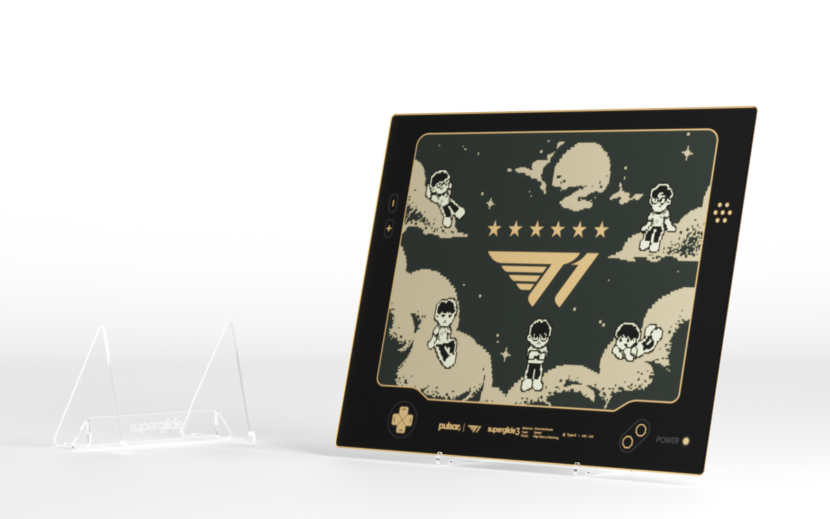 Pulsar x T1 Gold Edition Superglide Glasspad