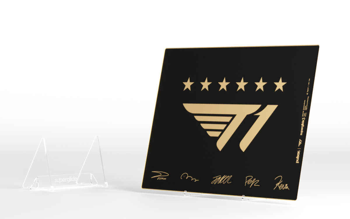 Pulsar x T1 Gold Edition Superglide Glasspad
