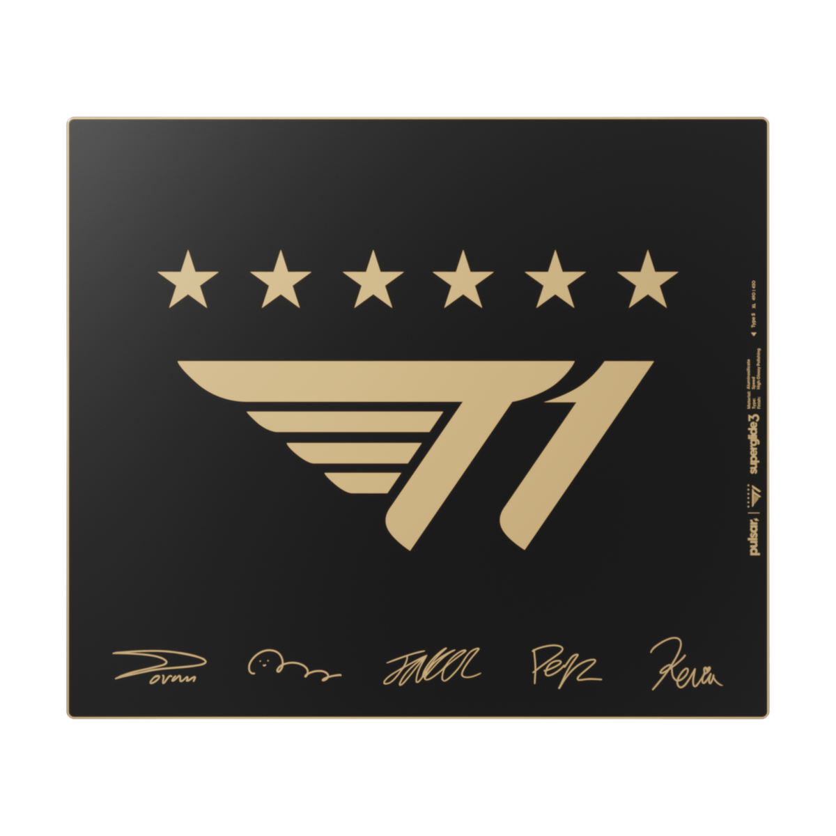 Pulsar x T1 Gold Edition Superglide Glasspad