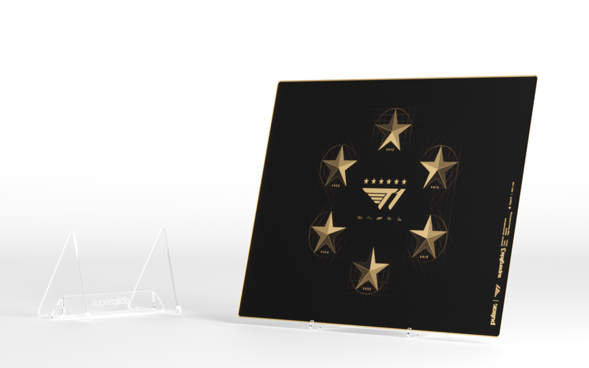 Pulsar x T1 Gold Edition Superglide Glasspad