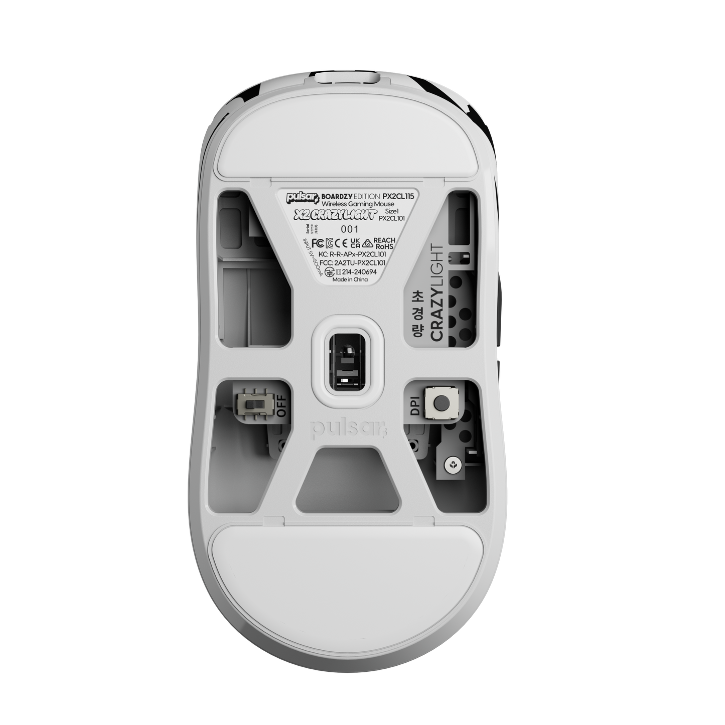 X2 Crazylight Mini Gaming Mouse